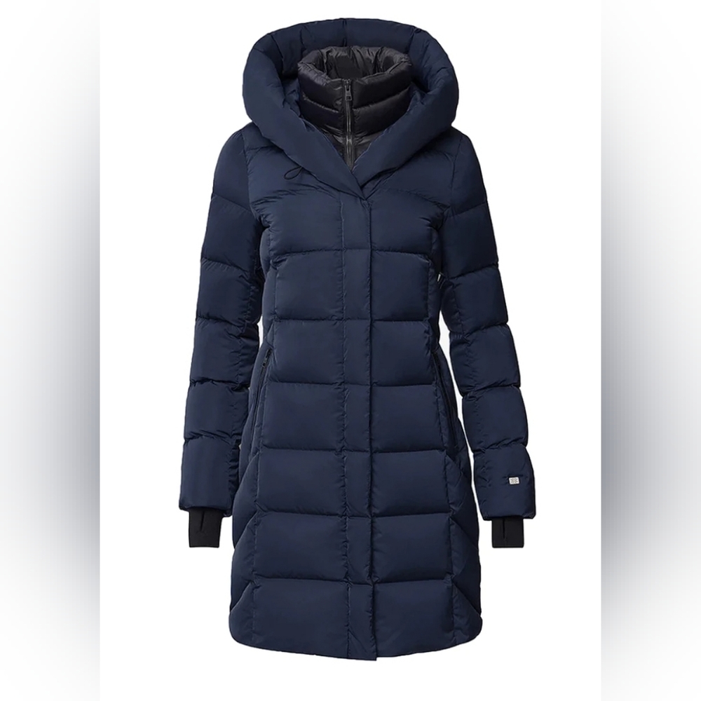 Women  Soyia & Kyo coat XL navy